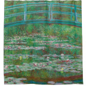 Japans voetganger Claude Monet Impressionist Douchegordijn (Voorkant)