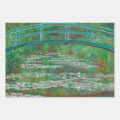 Japans voetganger Claude Monet Impressionist Inpakpapier Vel (Voorkant 2)