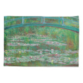Japans voetganger Claude Monet Impressionist Kussensloop (Achterkant)