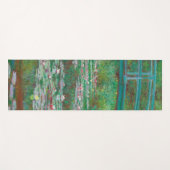 Japans voetganger Claude Monet Impressionist Yogamat (Voorkant (horizontaal))