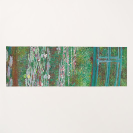 Japans voetganger Claude Monet Impressionist Yogamat (Voorkant (horizontaal))