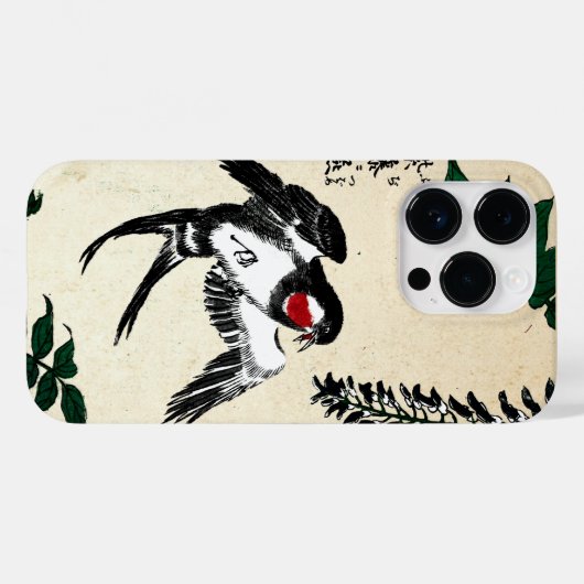  Japans Vogel en Wisteria Case-Mate iPhone Case (Achterkant (horizontaal))