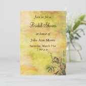  Japans Vogel Vrijgezellenfeest Kaart (Staand voorkant)