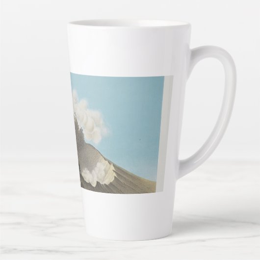  Japans Volcano Landscape Art Coffee Mok (Rechts)