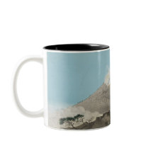 Japans Volcano Landscape Art Coffee Mok
