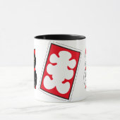 Japans volkshuisteken & bewijzkratten mok (Midden)