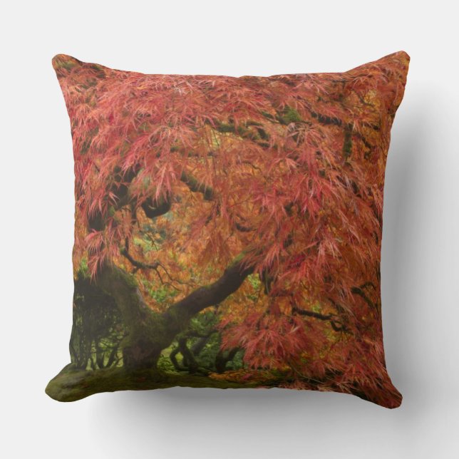 Japans voorbeeld in kleur herfst kussen (Voorkant)