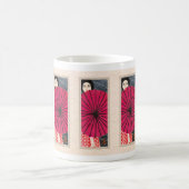 Japans Vrouw met Parasol Mok (Center)