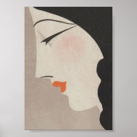 Japans Vrouw Portret Kunst