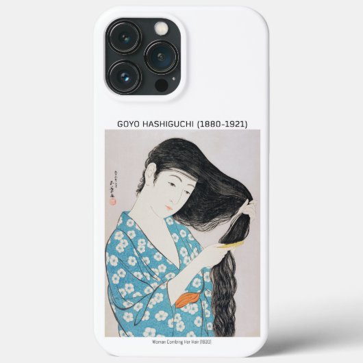 Japans Vrouw schoonheid - Goyō Hashiguchi Case-Mate iPhone Case (Achterkant)