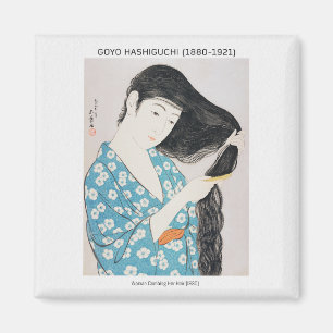 Japans Vrouw schoonheid - Goyō Hashiguchi Magneet