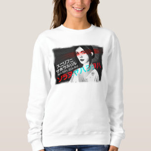 Japans vrouwelijk Sweatshirt kimono type manga
