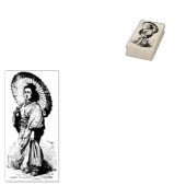  Japans Vrouwen illustratie Rubberstempel (Gestempeld)