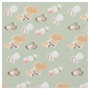 Japans Wagashi-patroon Stof