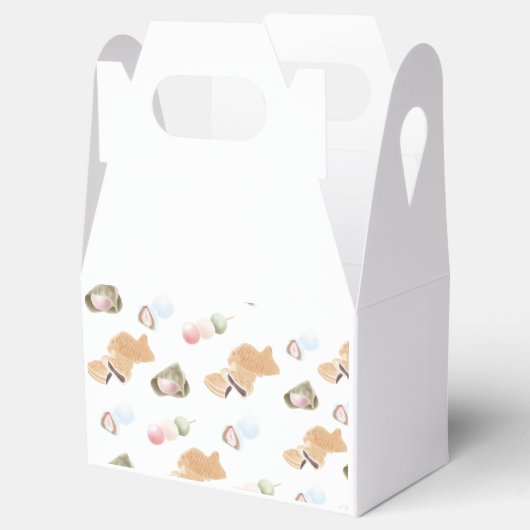 Japans Wagashi Pattern Bedankdoosjes (Geopend)