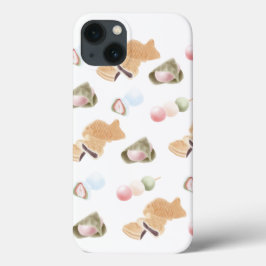 Japans Wagashi Pattern Case-Mate iPhone Case