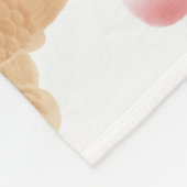 Japans Wagashi Pattern Fleece Deken (Hoek)