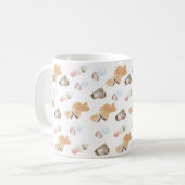 Japans Wagashi Pattern Koffiemok (Voorkant links)