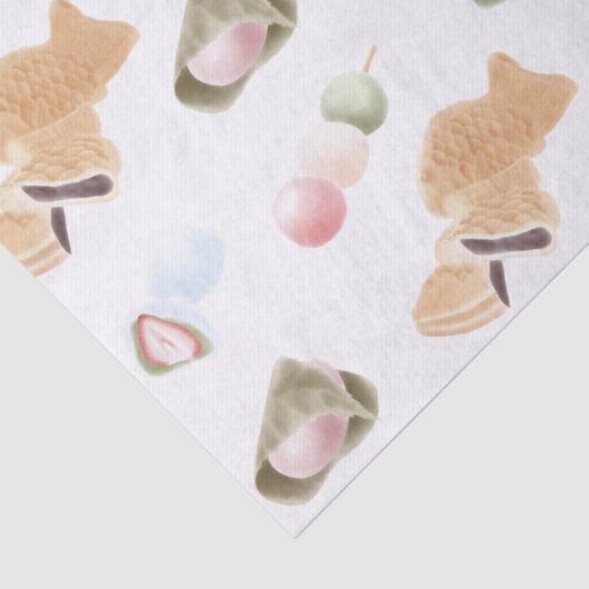 Japans Wagashi Pattern Tissuepapier (Detail)