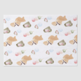 Japans Wagashi Pattern Tissuepapier