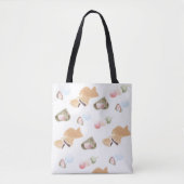 Japans Wagashi Pattern Tote Bag (Voorkant)