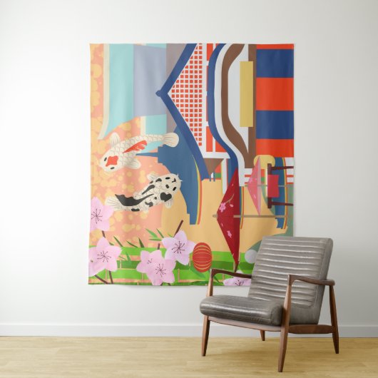 Japans Wandkleed (In situ)