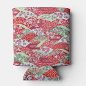 Japans wasbakje, Koelbox uit Origami Yuzen Blikjeskoeler (Achterkant)