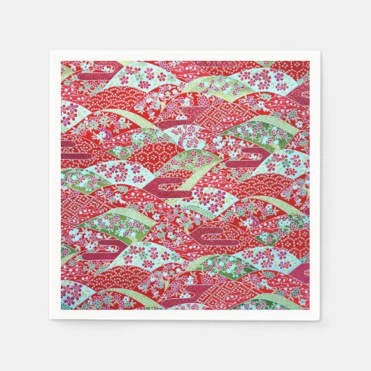 Japans wasbakje servetten (Voorkant)