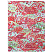 Japans wasbord - Floral origami Yuzen klembord (Achterkant)