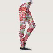 Japans wasgoed - Floral origami - Leggings (Rechts)