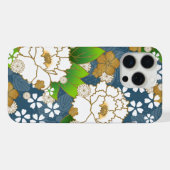 japans washi patroon iPhone hoesje (Achterkant horizontaal)