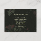 Japans washi patroon uniek visitekaartje (Achterkant)