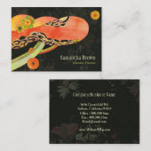 Japans washi patroon uniek visitekaartje (Voorkant / Achterkant)