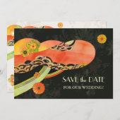 Japans washuwelijk sparen de datumuitnodigingen save the date (Voorkant / Achterkant)