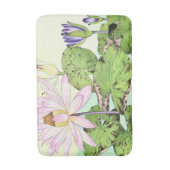 Japans water Lily Bloom Badmat (Voorkant Verticaal)