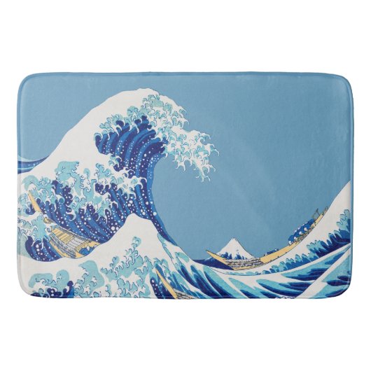 Japans Wave Japandi Japan zee Badmat (Voorkant)