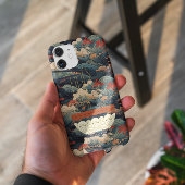 Japans Wave Monogram Ramen Case-Mate iPhone Case