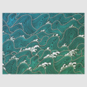 JAPANS WAVE PATTERN-weefselpapier Tissuepapier (Voorkant)