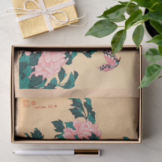 JAPANS WEEFSUE BUTTERFLFLY Paper Tissuepapier (Geschenk)