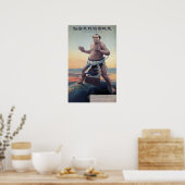  Japans wereldreizen met Sumo Wrestler Poster (Keuken)