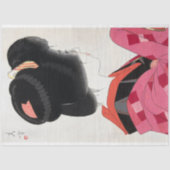 Japans werkblad voor ontkoppeling van vrouwen Tissuepapier (Voorkant)