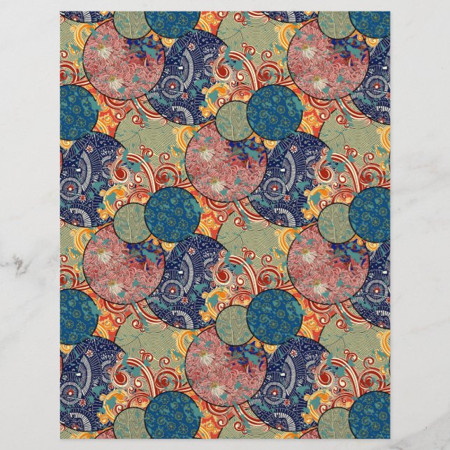 Japans werkstuk voor quilt voor kunstwerk (Voorkant)