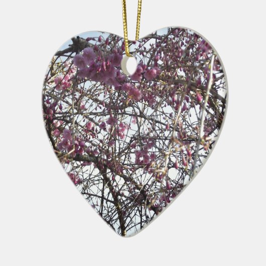 Japans Willow Keramisch Ornament (Links)