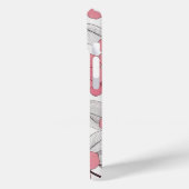 Japans Wit Roze Sakura Kersenbloesem Patroon Case-Mate iPhone Case (Achterkant / Links)