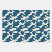 Japans wolkenpatroon inpakpapier vel (Voorkant 3)