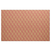 Japans wolkenrood goud stof (Fat Quarter)