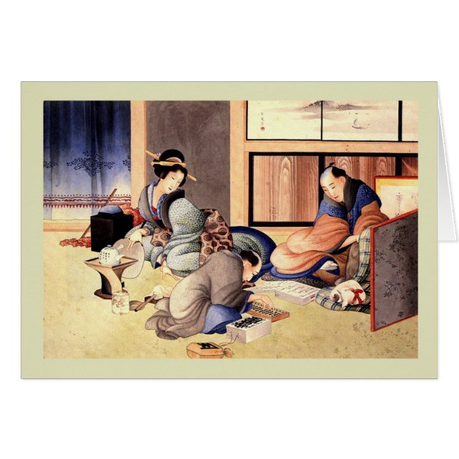 Japans Woodblock (Voorkant Horizontaal)