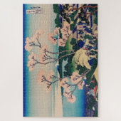 Japans Woodblock Art Sakura Mount Fuji Legpuzzel (Verticaal)