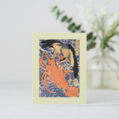 Japans Woodblock Briefkaart (Staand voorkant)