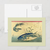Japans Woodblock Briefkaart (Voorkant / Achterkant)